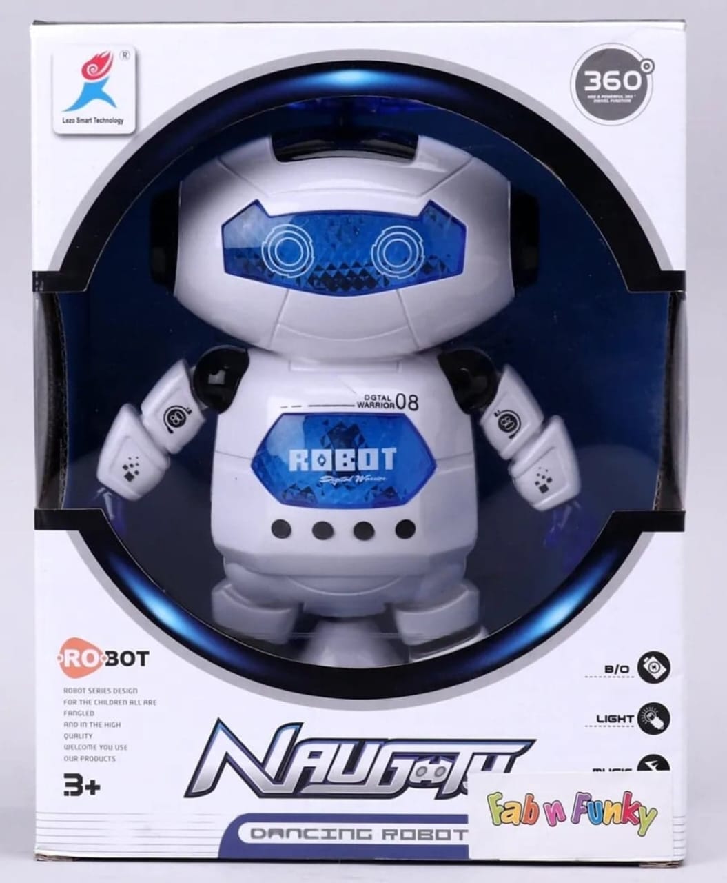 Dancing Robot Toy with 3D Lights & Music