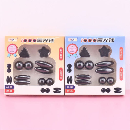 10 Pcs Polished Black Magnetic Balls Toy Game